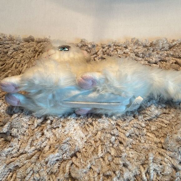 Barbie Mattel 2004 SARAFINA 20” Large Plush Persian Cat Princess Pauper - Picture 3 of 8